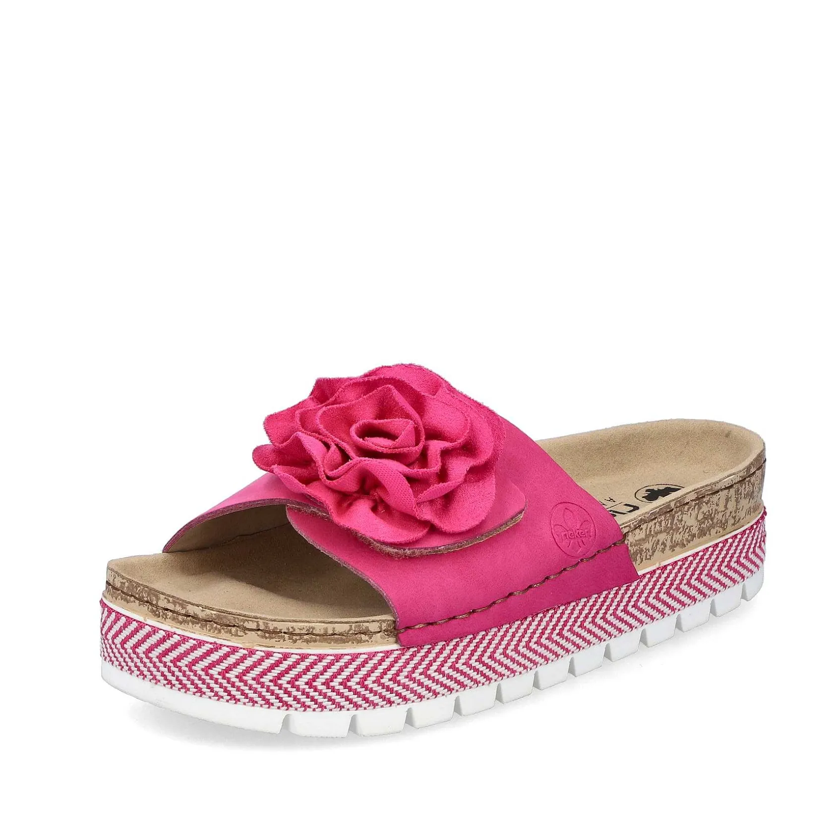Rieker Colorful Styles-Women'S Mules Blood Pink