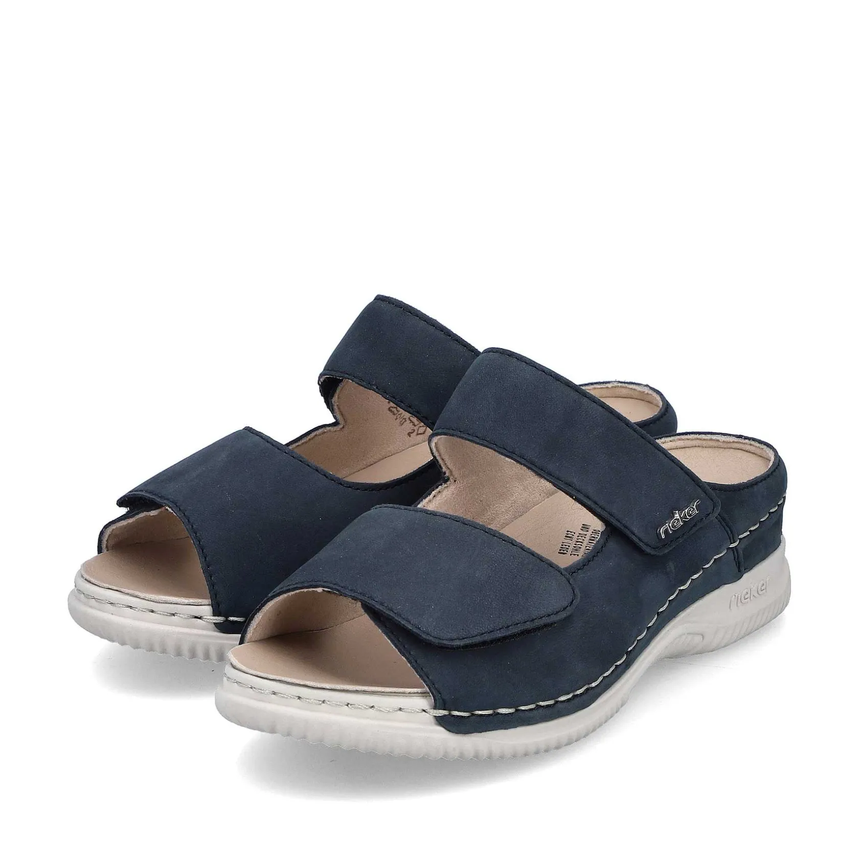 Rieker Mules & Slippers-Women'S Mules Blue Gray