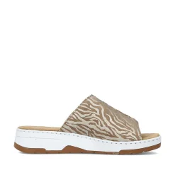 Rieker Mules & Slippers-Women'S Mules Brown Beige
