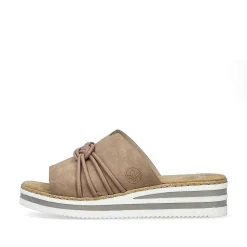 Rieker Mules & Slippers-Women'S Mules Brown Beige