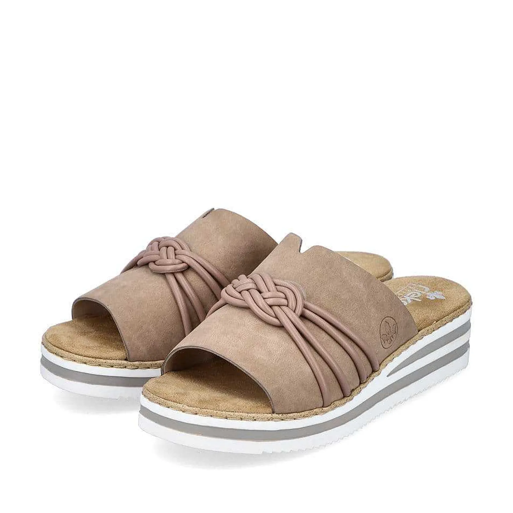 Rieker Mules & Slippers-Women'S Mules Brown Beige