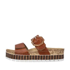 Rieker Mules & Slippers-Women'S Mules Chestnut Brown