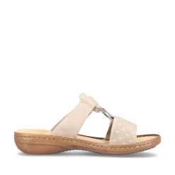 Rieker Mules & Slippers-Women'S Mules Clay Beige