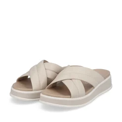 Rieker Mules & Slippers-Women'S Mules Cream Beige