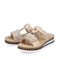 Rieker Mules & Slippers-Women'S Mules Cream Beige