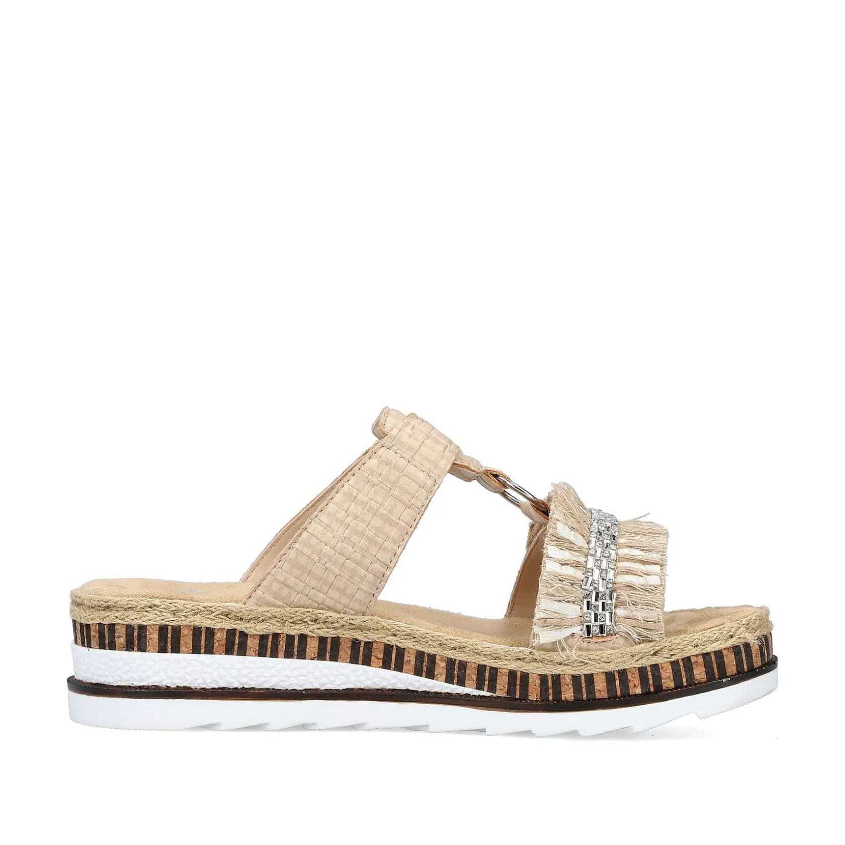 Rieker Mules & Slippers-Women'S Mules Cream Beige