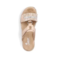 Rieker Mules & Slippers-Women'S Mules Cream Beige