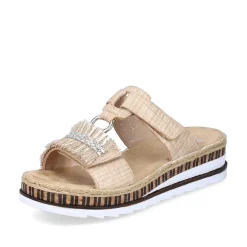 Rieker Mules & Slippers-Women'S Mules Cream Beige