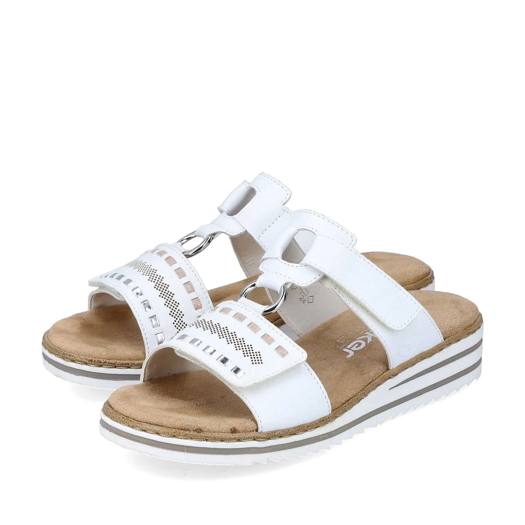 Rieker Mules & Slippers-Women'S Mules Crystal White