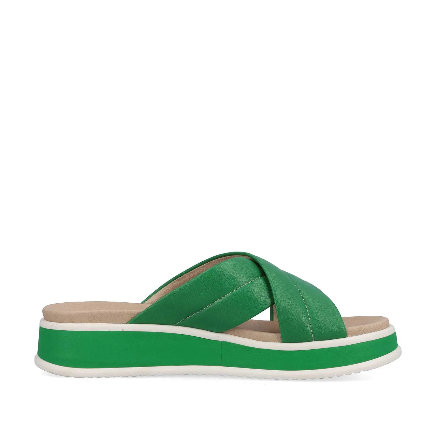 Rieker Colorful Styles-Women'S Mules Emerald Green