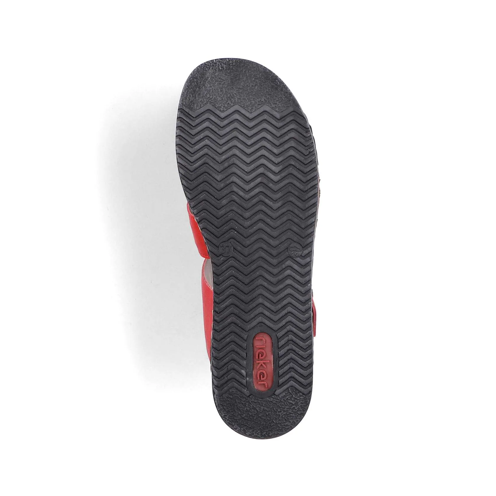 Rieker Colorful Styles-Women'S Mules Fire Red