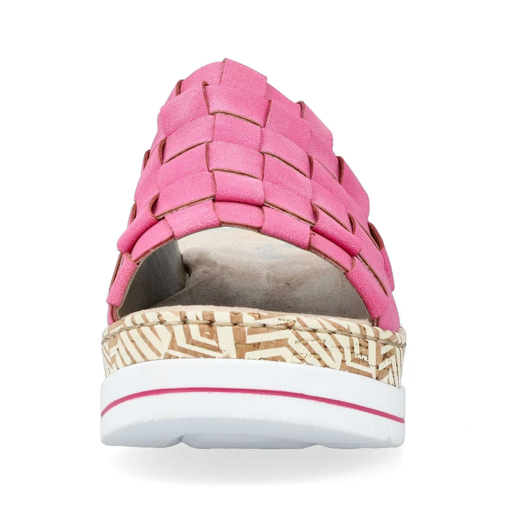 Rieker Vegan-Women'S Mules Flamingo Pink
