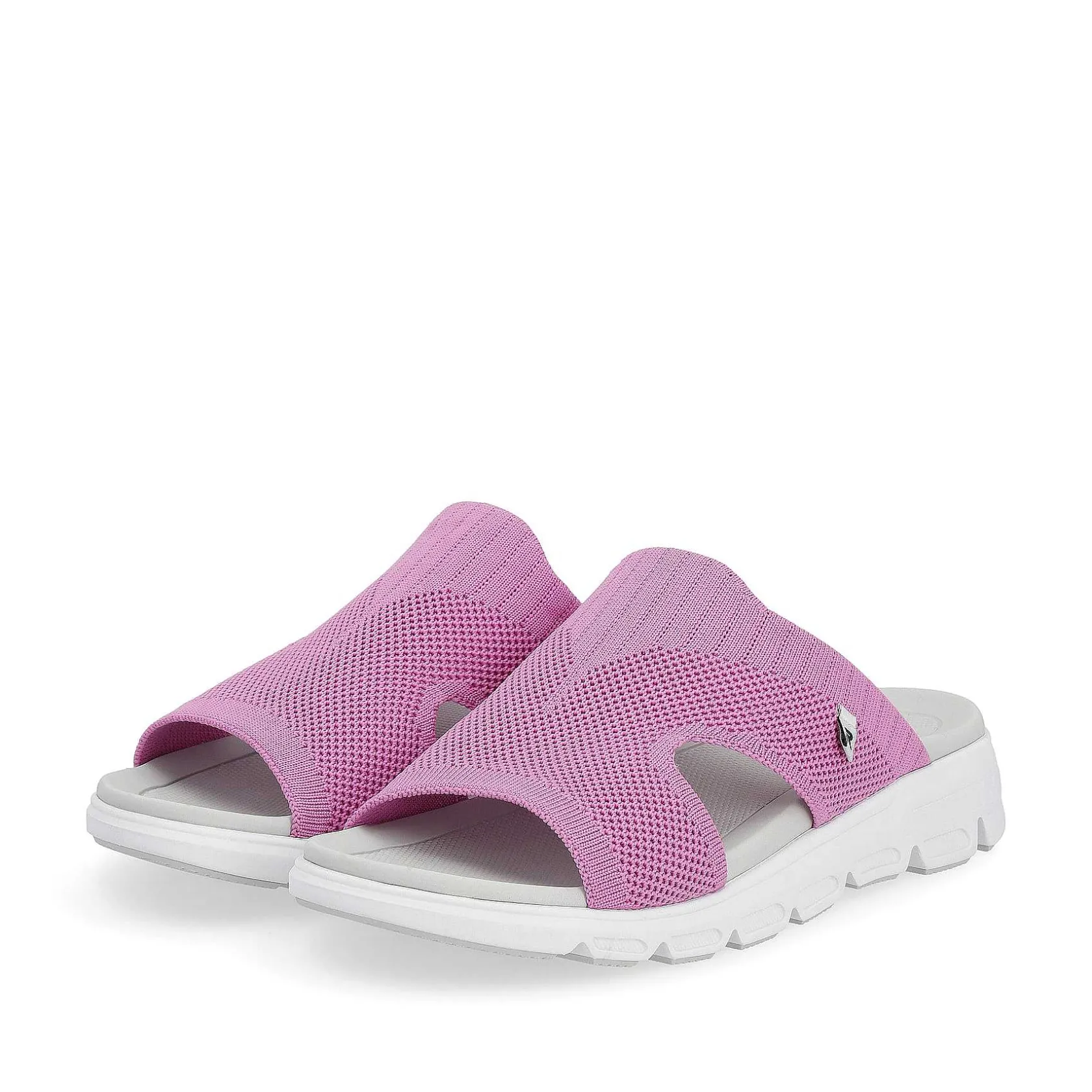 Rieker Colorful Styles-Women'S Mules Flamingo Pink
