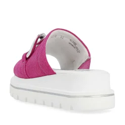 Rieker Colorful Styles-Women'S Mules Fuchsia