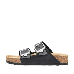 Rieker Mules & Slippers-Women'S Mules Glossy Black