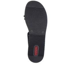 Rieker Summer Shoes-Women'S Mules Graphite Black