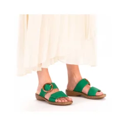 Rieker Colorful Styles-Women'S Mules Grass Green