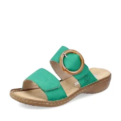 Rieker Colorful Styles-Women'S Mules Grass Green