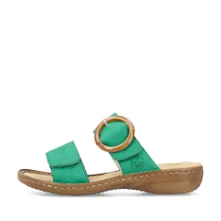 Rieker Colorful Styles-Women'S Mules Grass Green