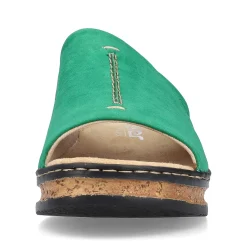 Rieker Colorful Styles-Women'S Mules Grass Green