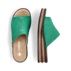 Rieker Colorful Styles-Women'S Mules Grass Green