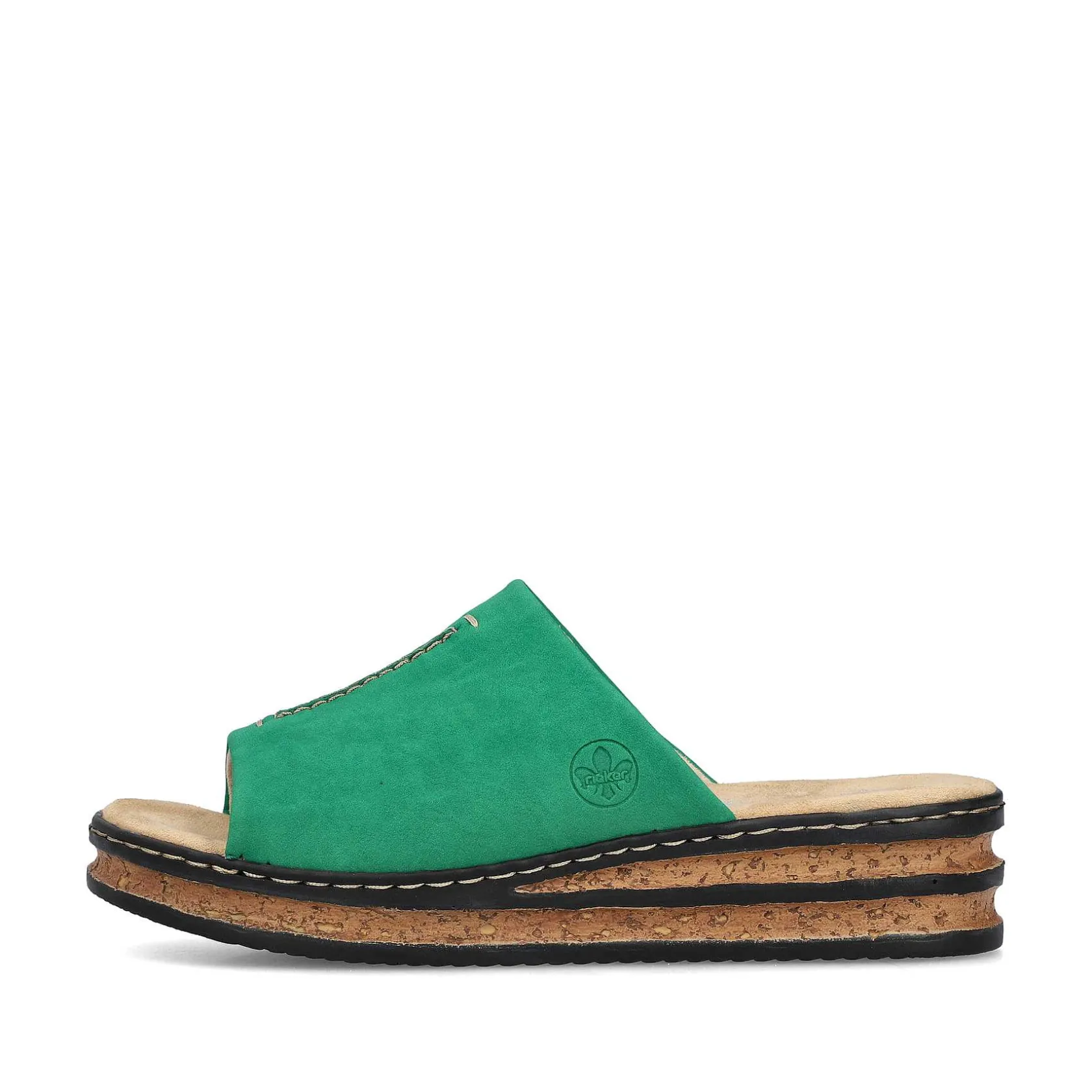 Rieker Colorful Styles-Women'S Mules Grass Green