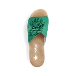 Rieker Summer Shoes-Women'S Mules Grass Green