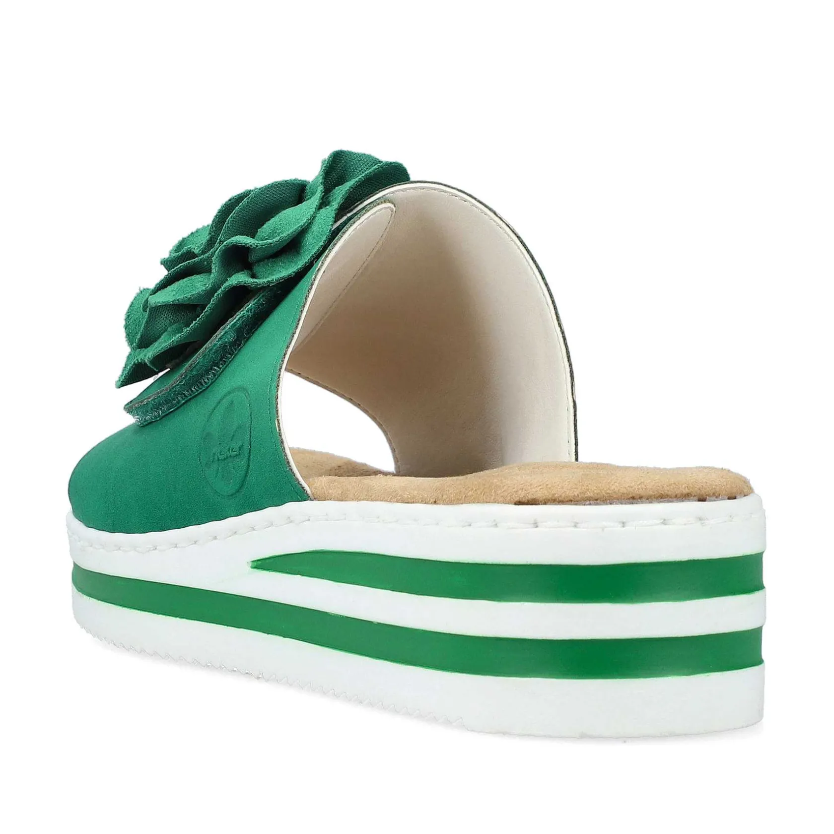 Rieker Summer Shoes-Women'S Mules Grass Green