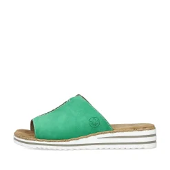 Rieker Colorful Styles-Women'S Mules Grass Green