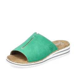 Rieker Colorful Styles-Women'S Mules Grass Green