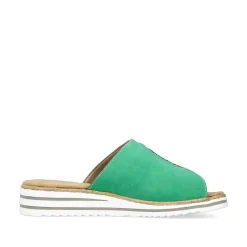 Rieker Colorful Styles-Women'S Mules Grass Green