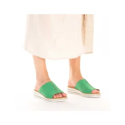 Rieker Colorful Styles-Women'S Mules Grass Green