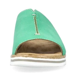 Rieker Colorful Styles-Women'S Mules Grass Green