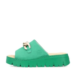 Rieker Colorful Styles-Women'S Mules Grass Green