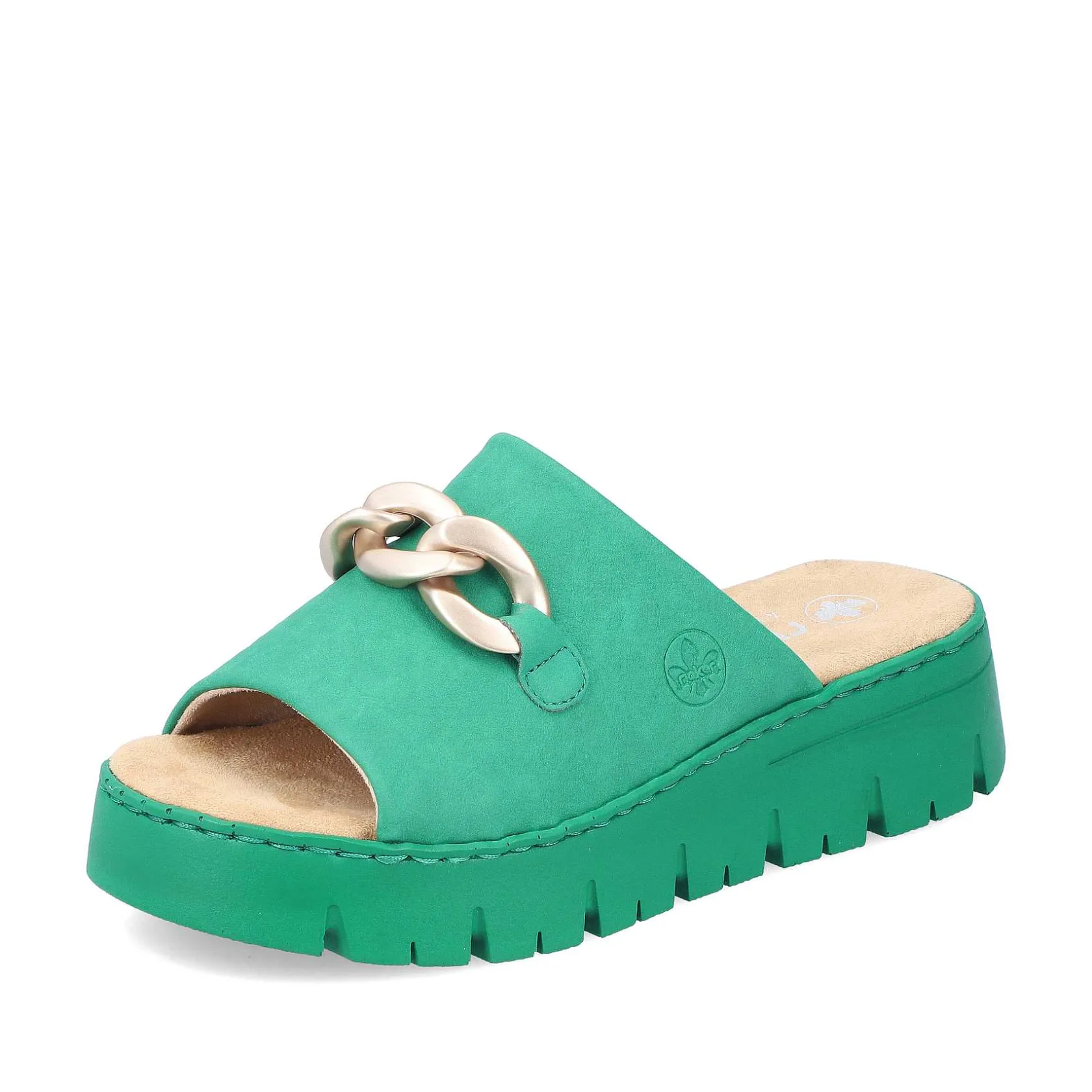 Rieker Colorful Styles-Women'S Mules Grass Green