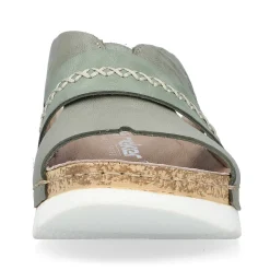 Rieker Mules & Slippers-Women'S Mules Green Gray