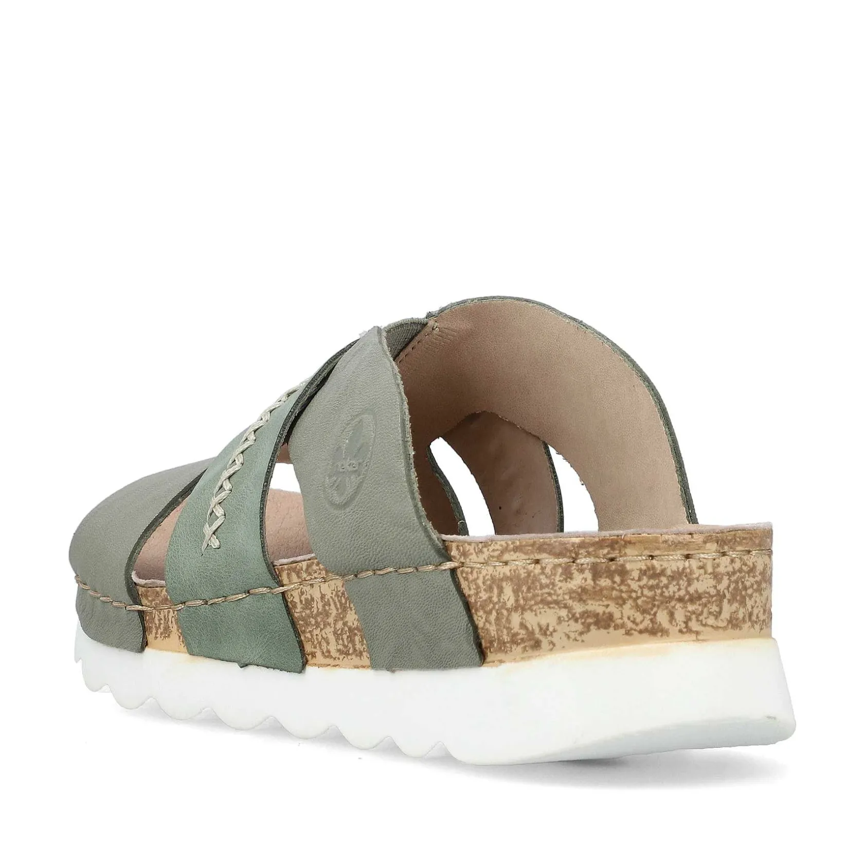 Rieker Mules & Slippers-Women'S Mules Green Gray