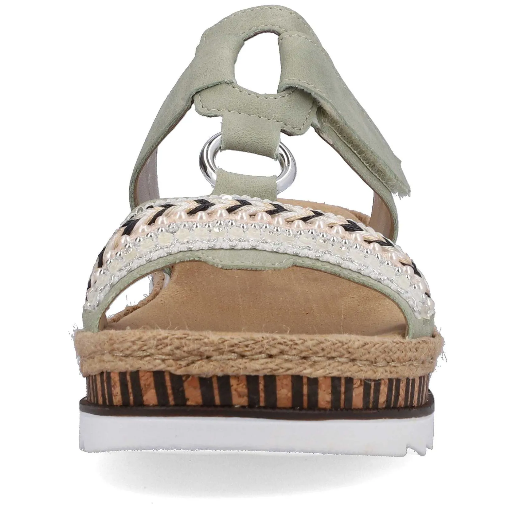 Rieker Mules & Slippers-Women'S Mules Green Gray