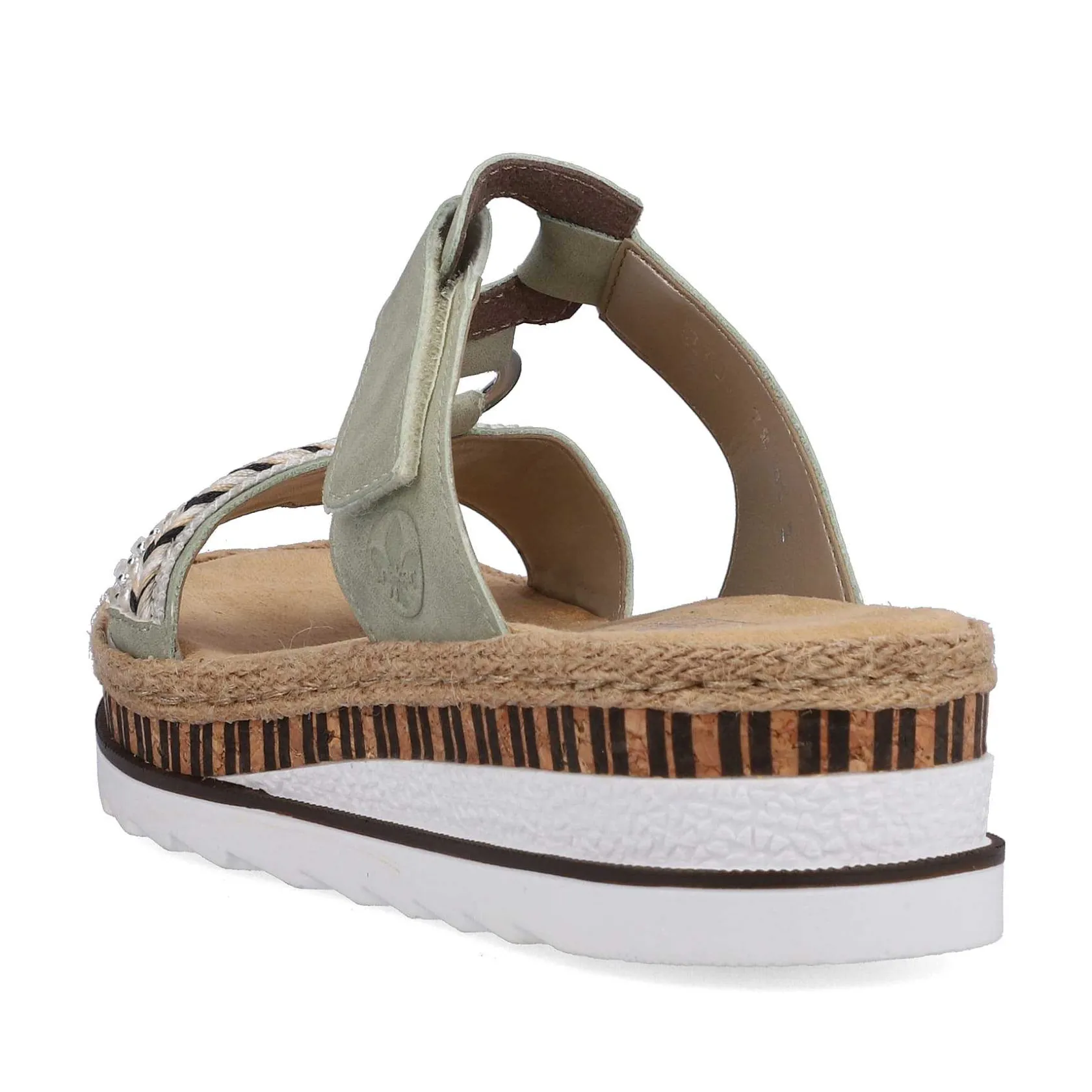 Rieker Mules & Slippers-Women'S Mules Green Gray
