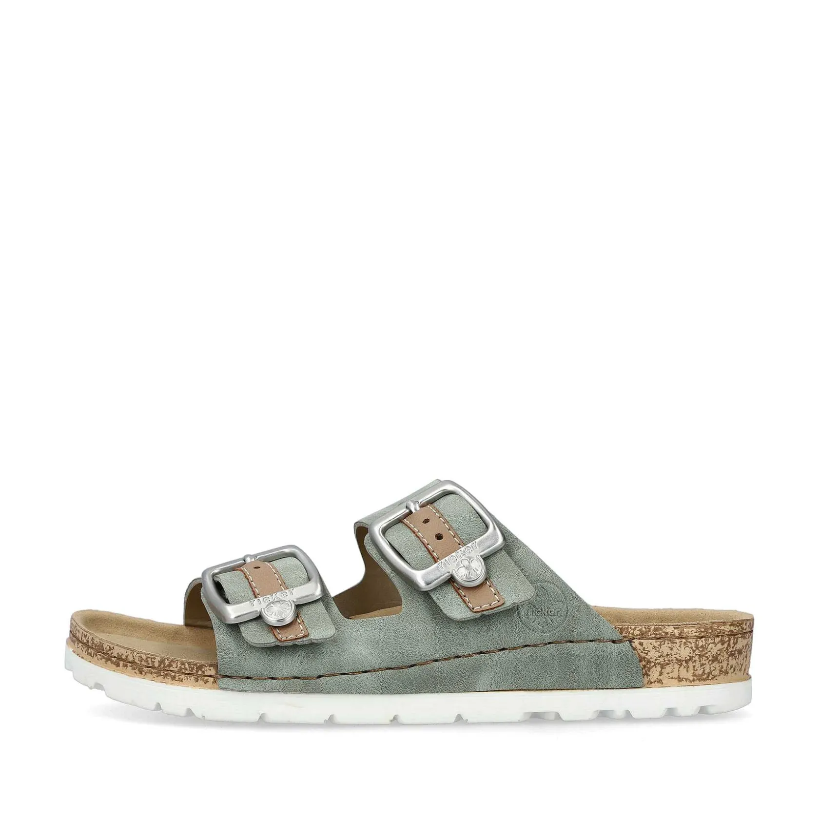Rieker Mules & Slippers-Women'S Mules Khaki Green