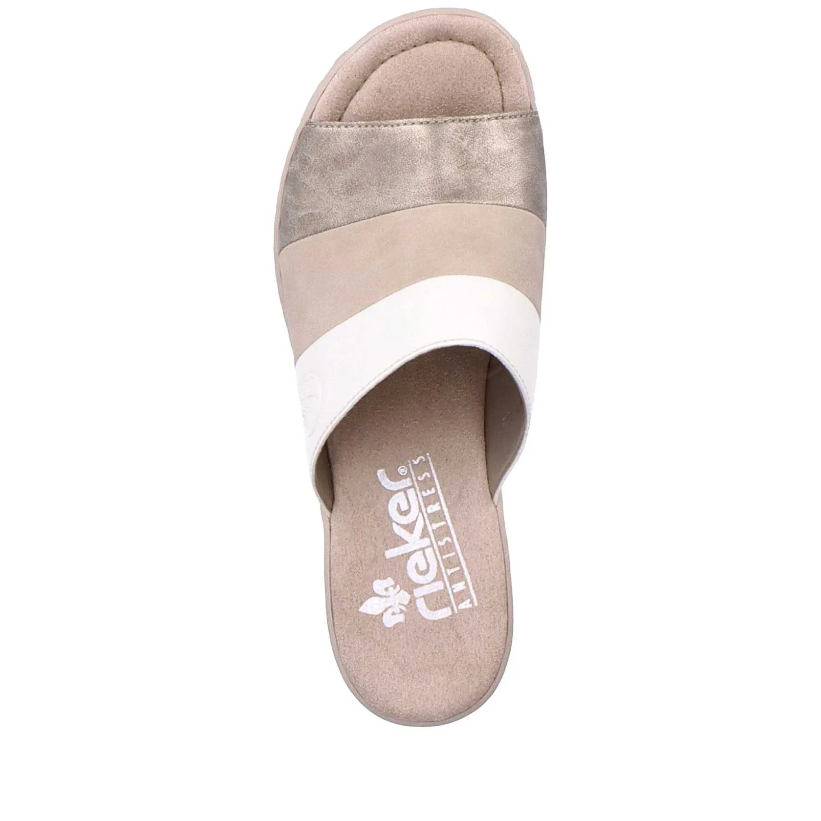 Rieker Vegan-Women'S Mules Light Beige