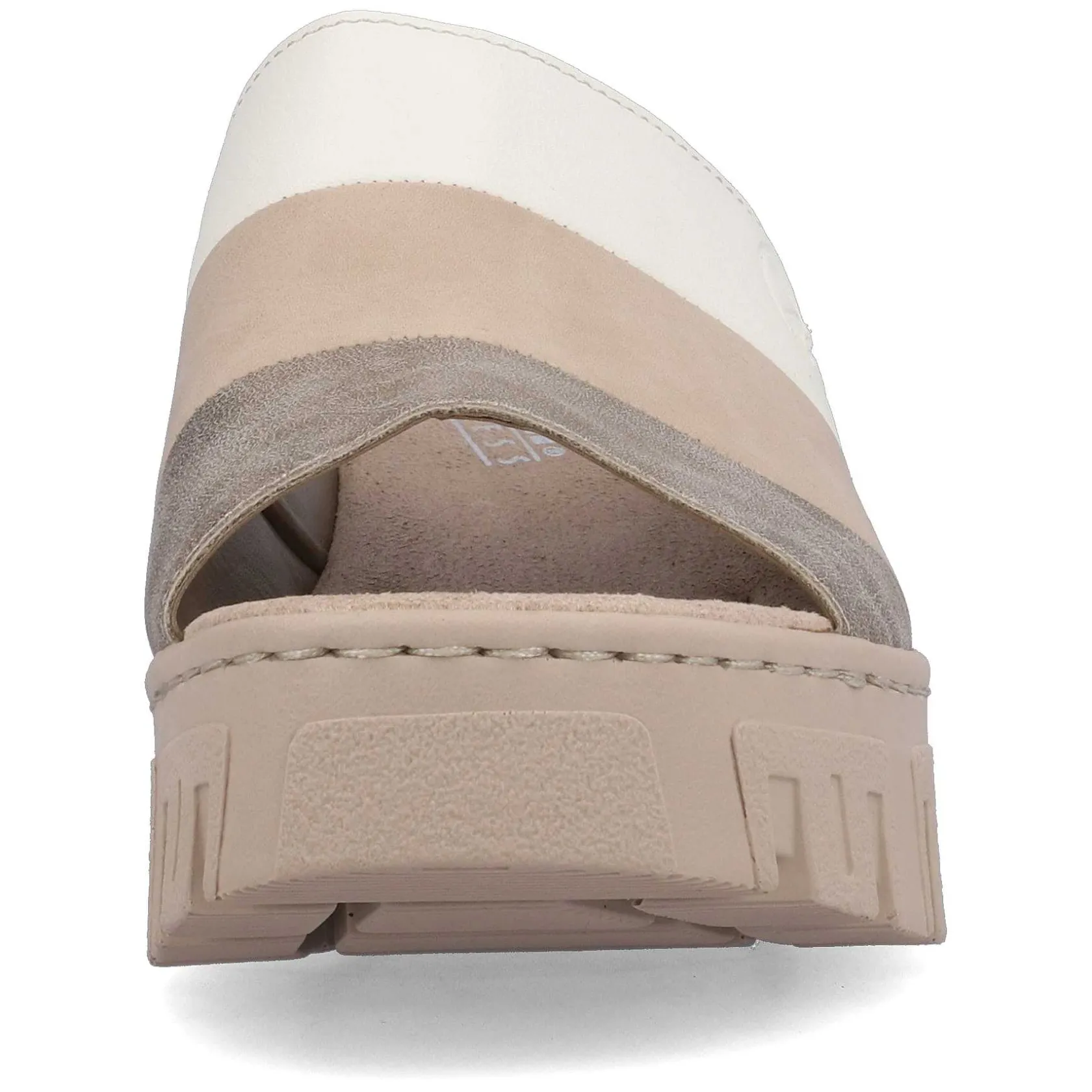 Rieker Vegan-Women'S Mules Light Beige