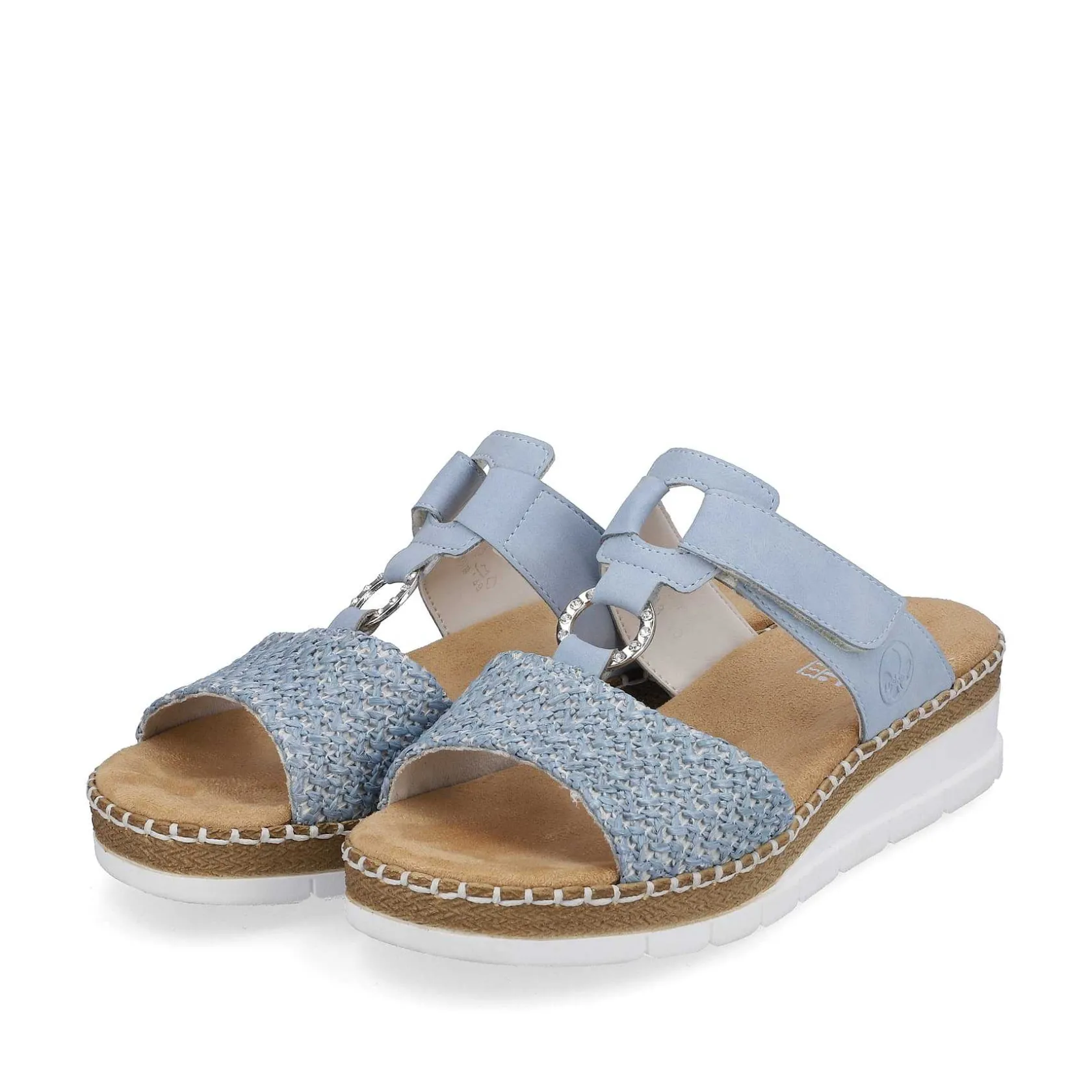 Rieker Mules & Slippers-Women'S Mules Light Blue