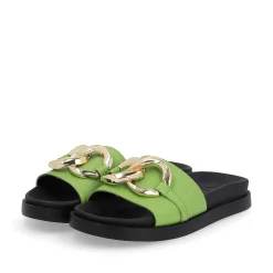 Rieker Colorful Styles-Women'S Mules Lime