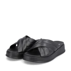Rieker Mules & Slippers-Women'S Mules Midnight Black