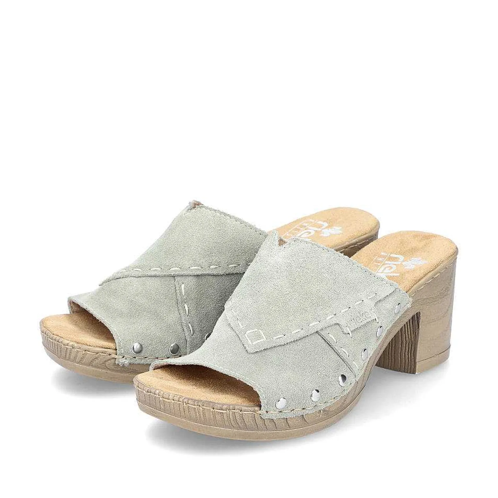 Rieker Mules & Slippers-Women'S Mules Mint Green