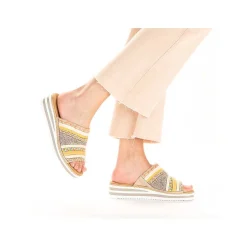 Rieker Colorful Styles-Women'S Mules Multi