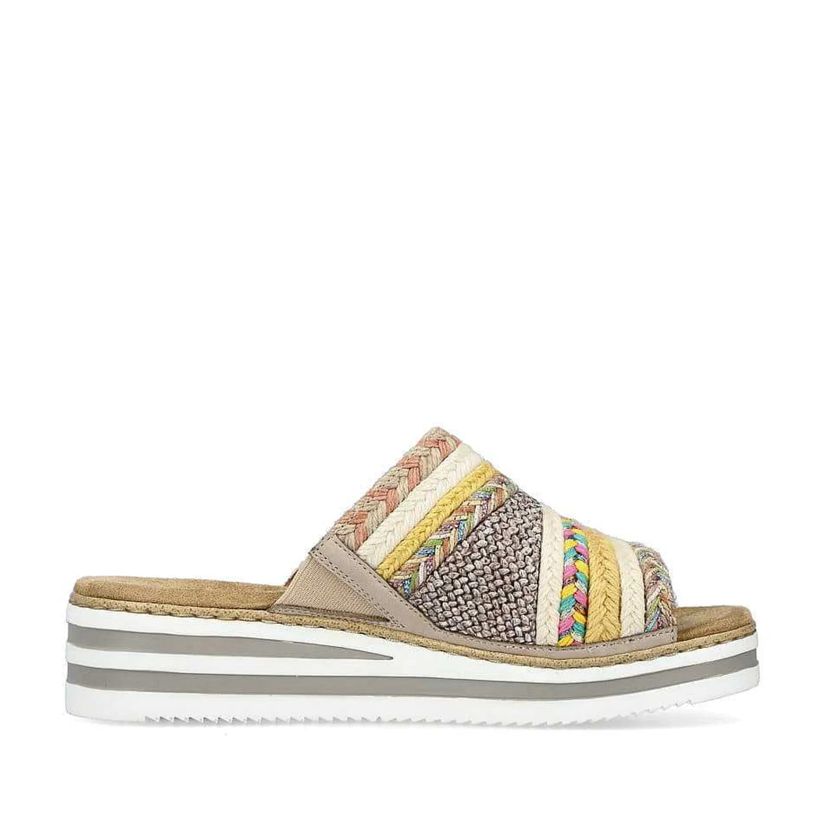 Rieker Colorful Styles-Women'S Mules Multi