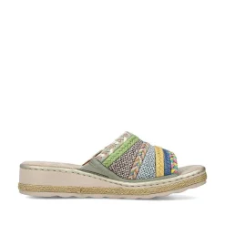 Rieker Colorful Styles-Women'S Mules Multi