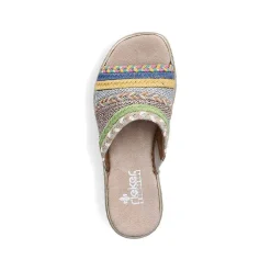 Rieker Colorful Styles-Women'S Mules Multi